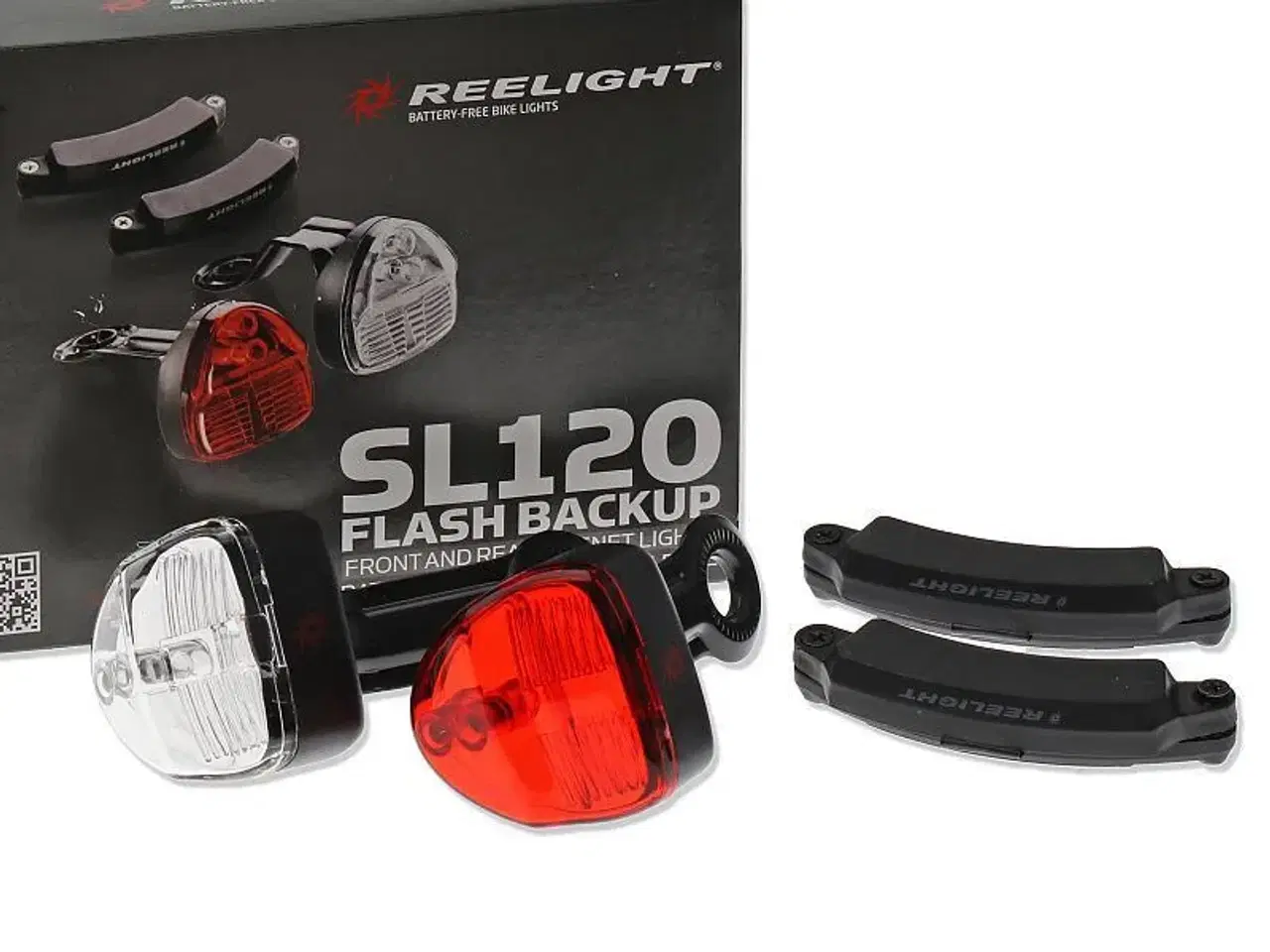 Billede 1 - Cykellygter, Reelight SL120 flash backup