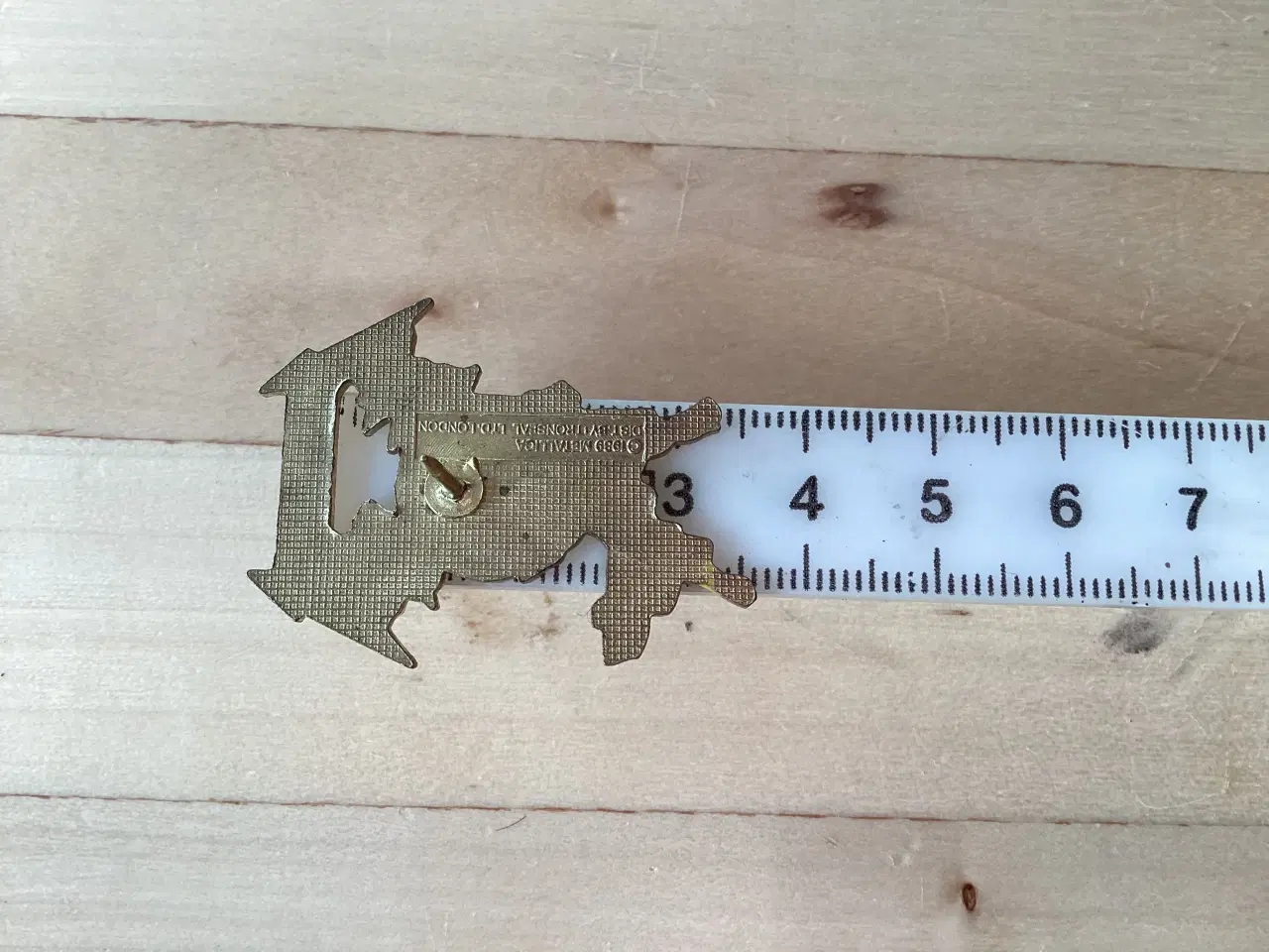 Billede 6 - Metallica damage pin 1989