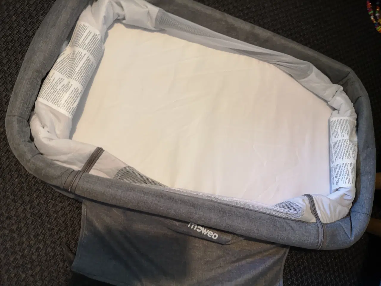 Billede 8 - Moweo ALEX Bedside Crib, Grå