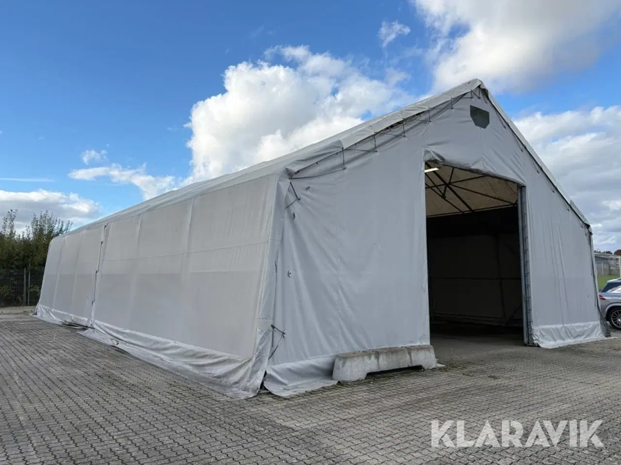 Billede 4 - Lagertelt med port Sioen N. V FR 725 SIO-LINE