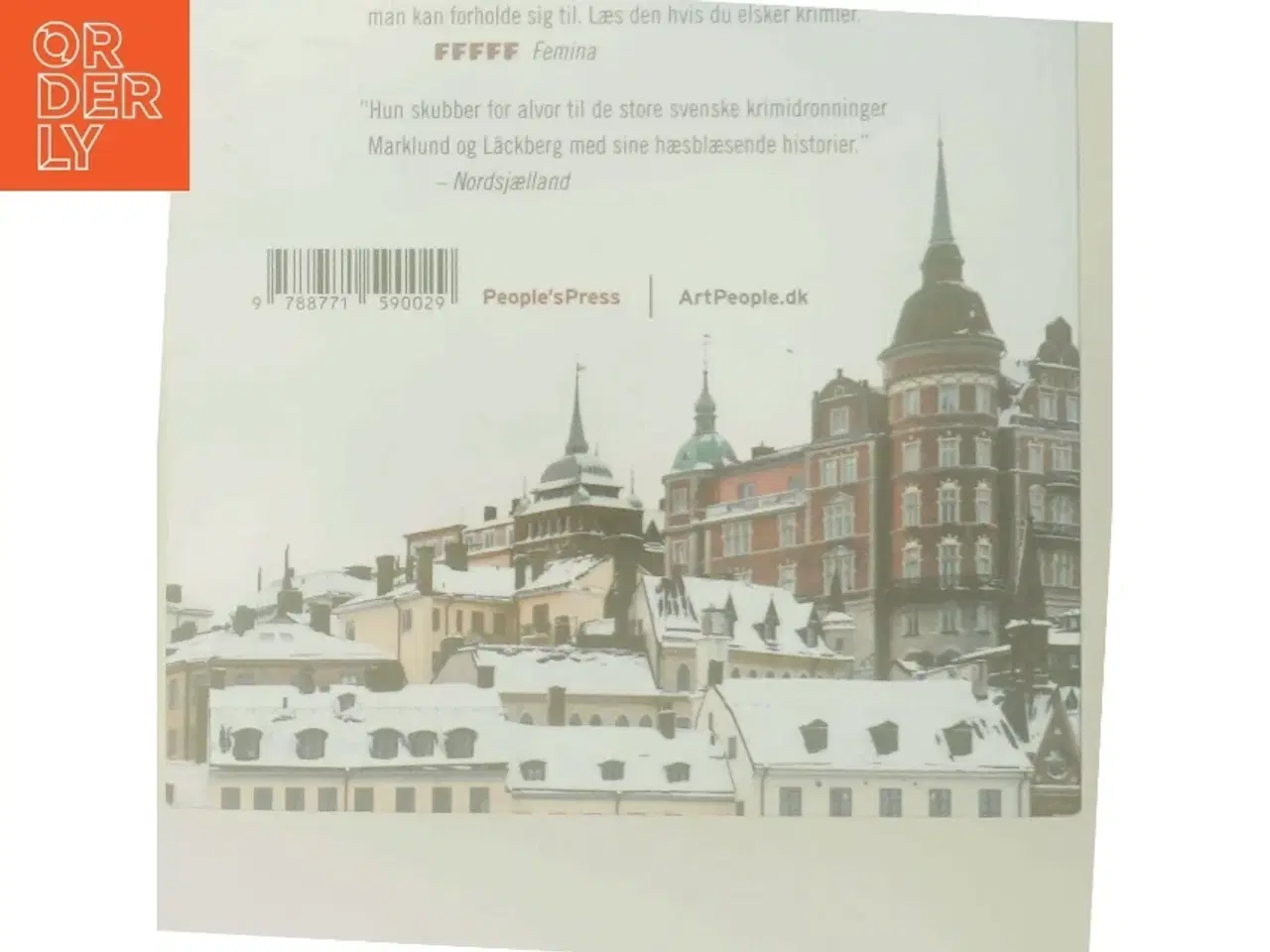 Billede 3 - Hvil i fred : krimi af Sofie Sarenbrant (Bog)
