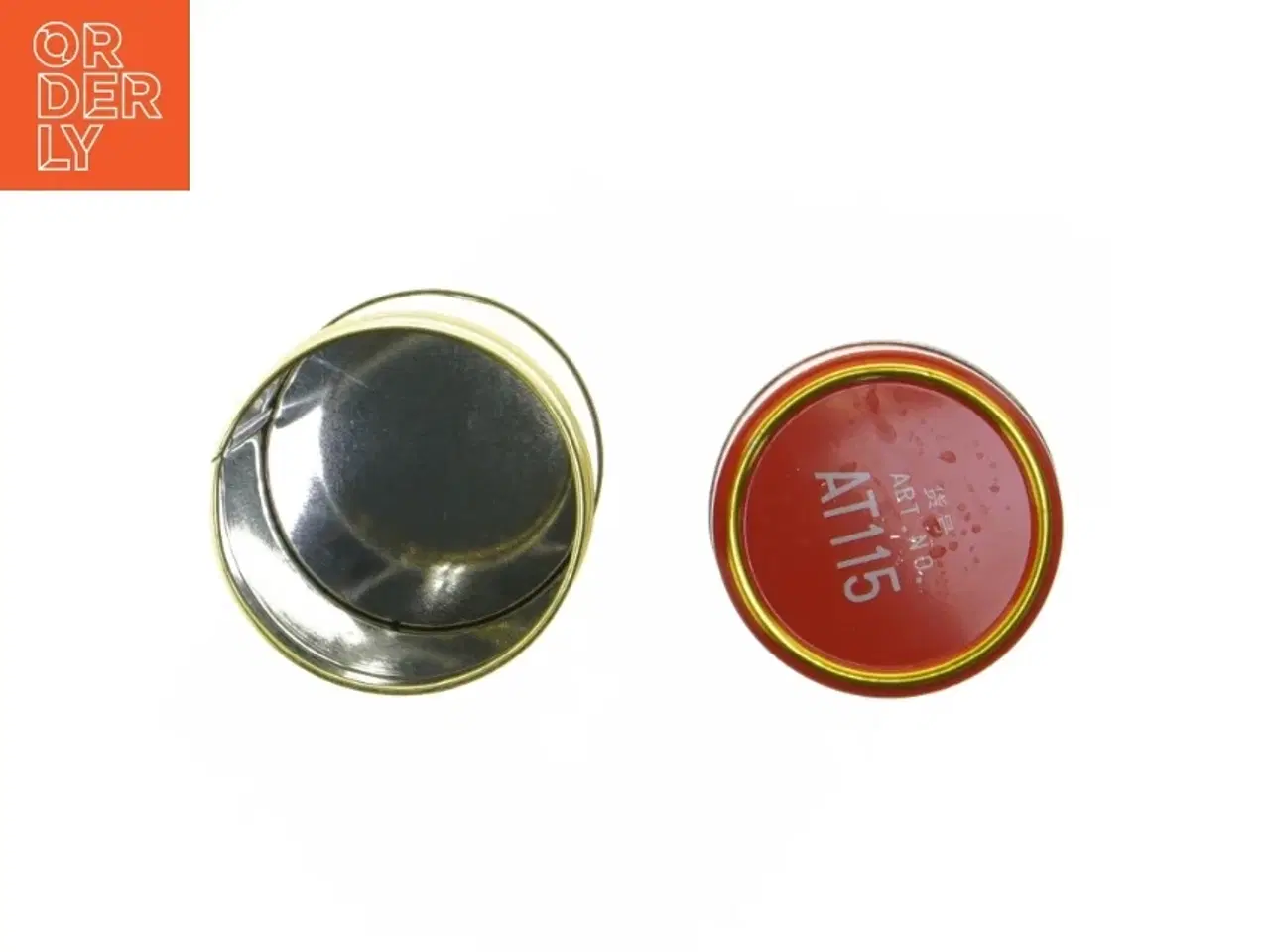 Billede 5 - Oolong te dåse (str. Ø. 7,5 cm. længde. 15 cm)