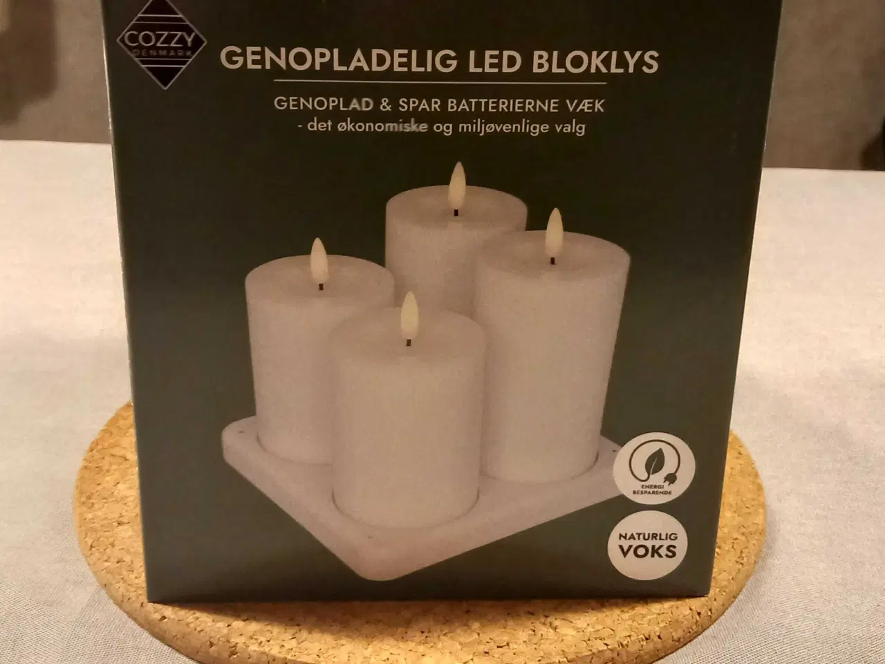 Billede 2 - Genopladelige bloklys