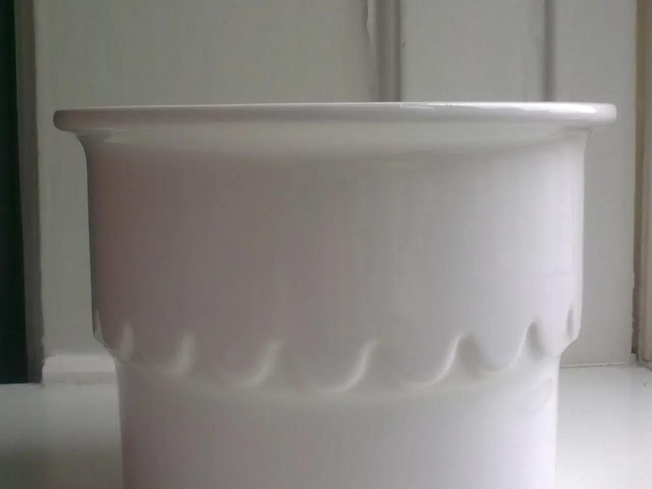 Billede 1 - ANNA 2 hvid Gustavsberg: Ler keramik potteskjuler