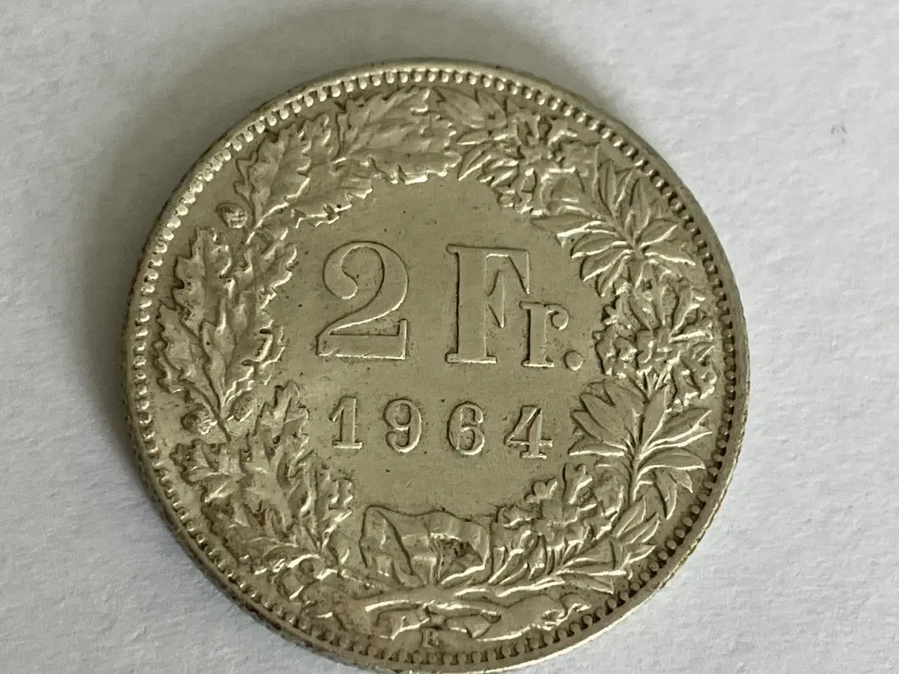 Billede 1 - 2 Francs Switzerland 1964