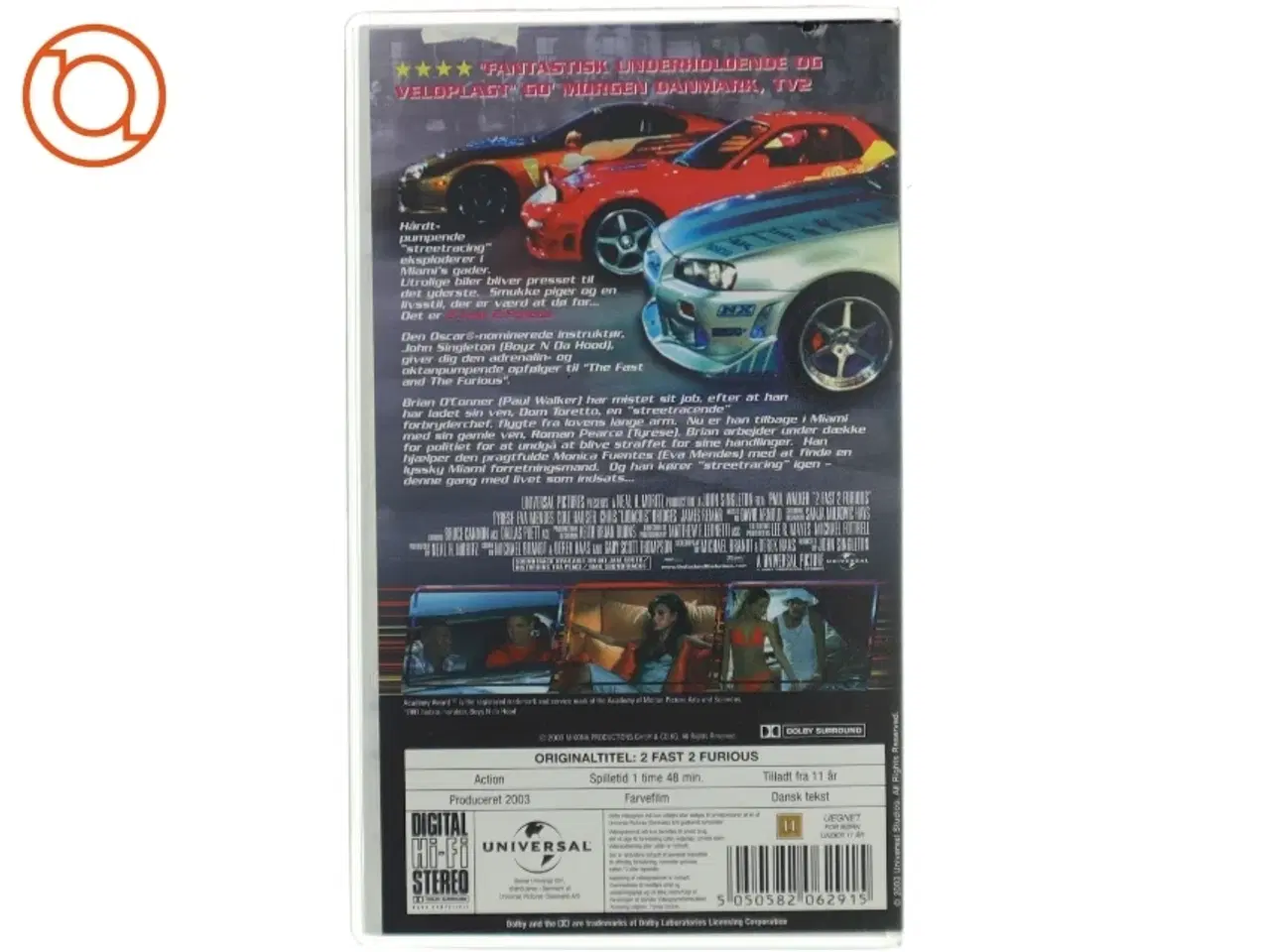 Billede 2 - 2 Fast 2 Furious (DVD) fra Universal