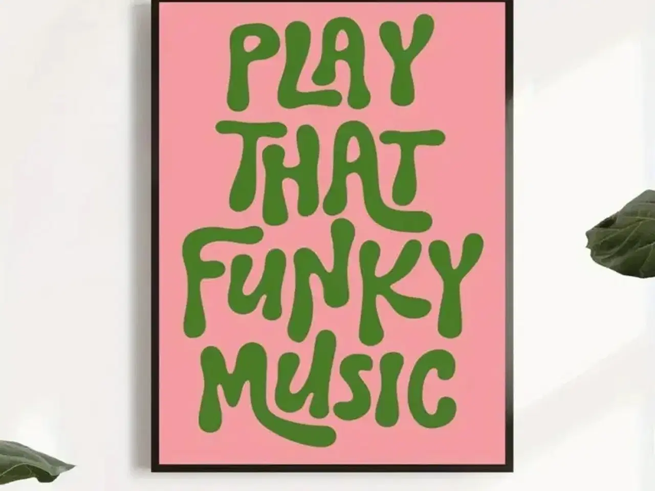 Billede 1 - * Lærredsmaleri; Play That Funky Music