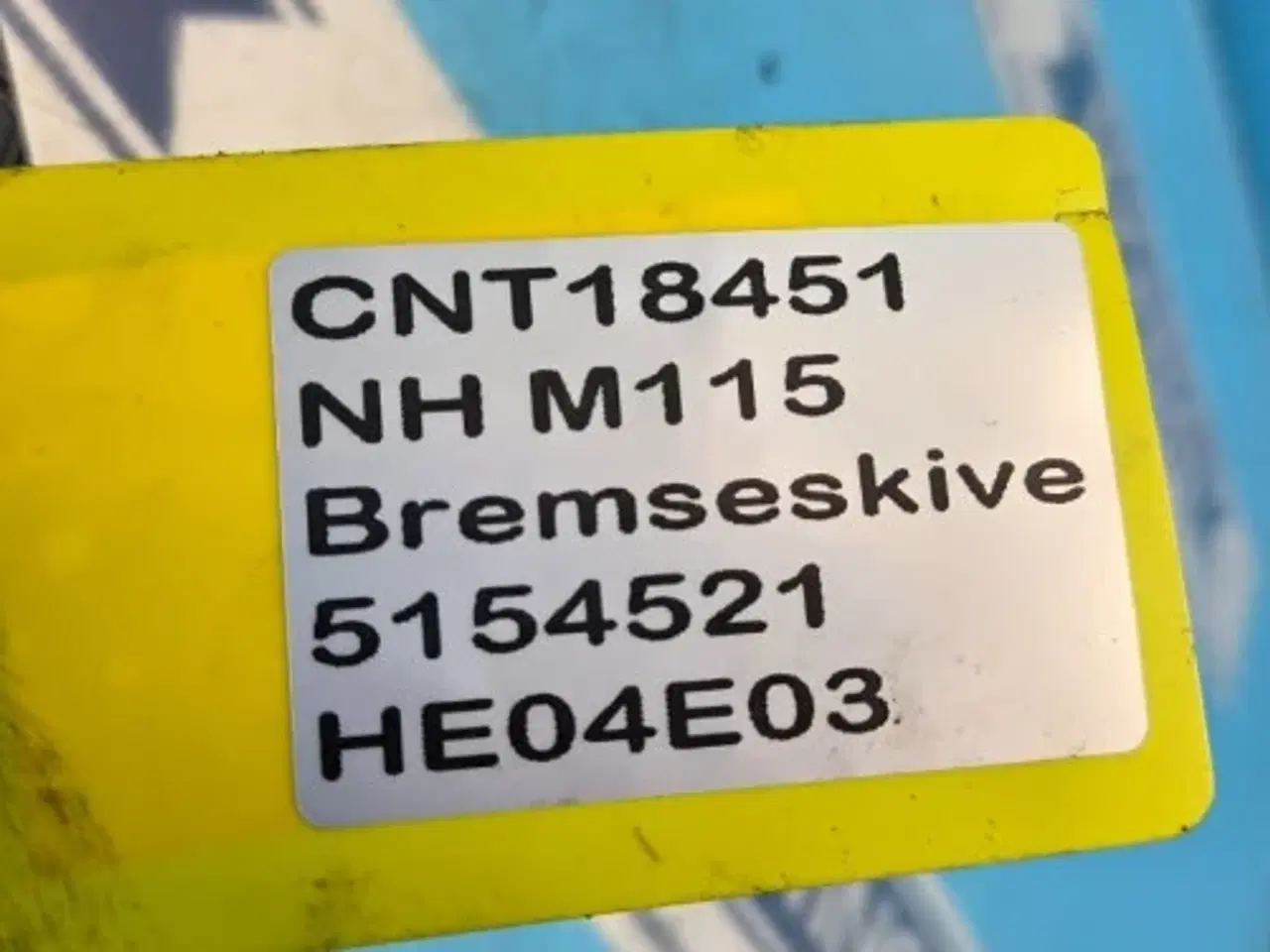 Billede 12 - New Holland TM115 Bremseskive 5154521