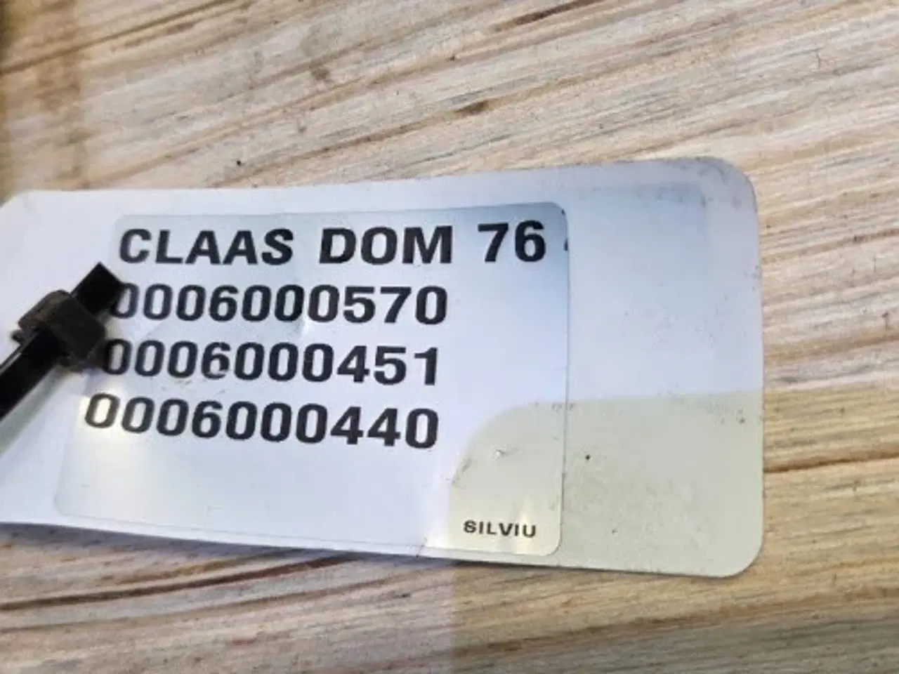 Billede 2 - Claas Dominator 76 Tværryster 0006000451