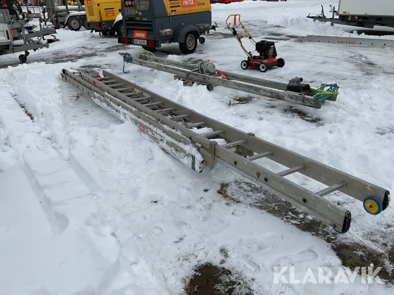 Billede 3 - Tredelt hejsestige Jumbo 11,6 meter
