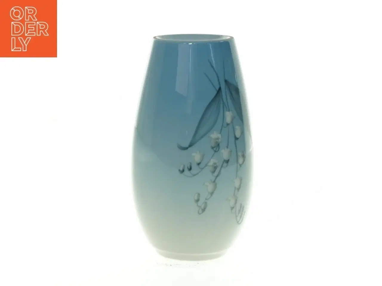 Billede 4 - Porcelænsvase, liljekonval, fra Bing og Grøndahl (str. 17,5 x 10 cm)