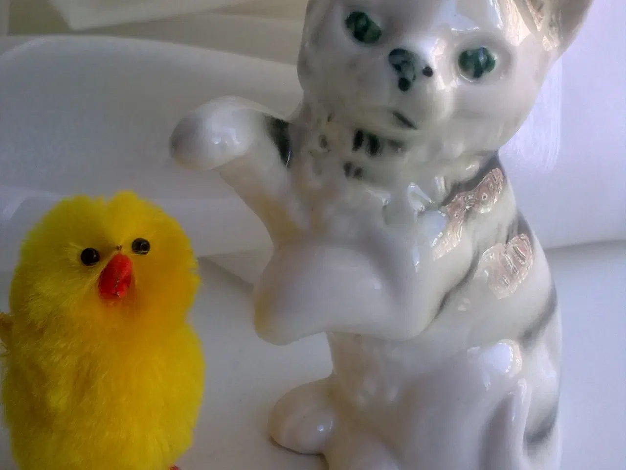 Billede 5 - Kat og Kit og Kombi FIGUR porcelæn RETRO