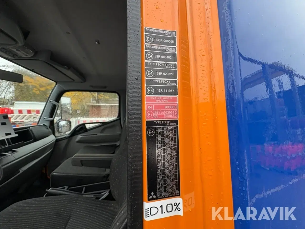 Billede 11 - Ladbil Fuso Canter 9C18AMT4X2 med Fassi kran