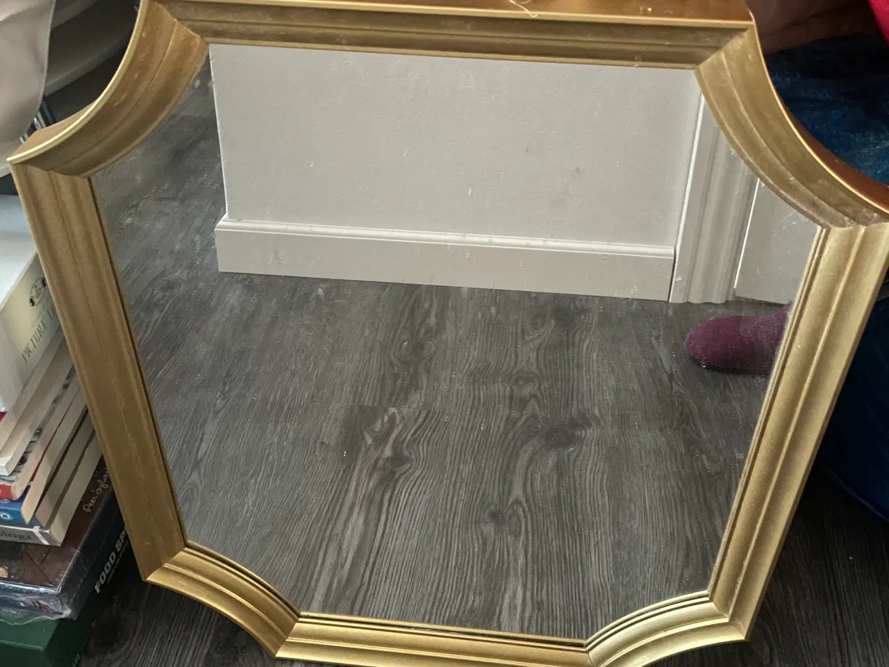 Billede 1 - Guld spejl