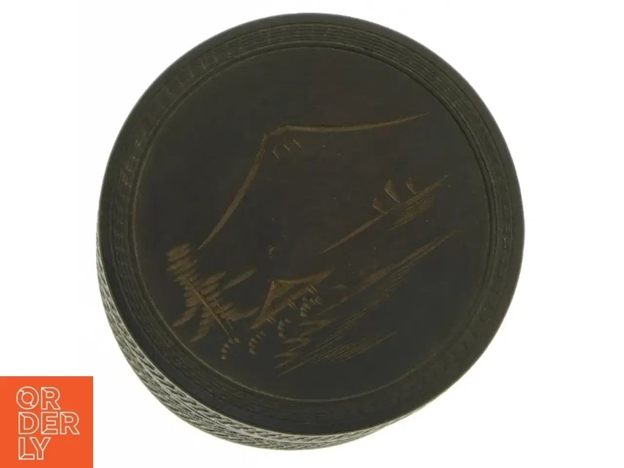 Billede 7 - Sorte lak flaske bakker med japansk design