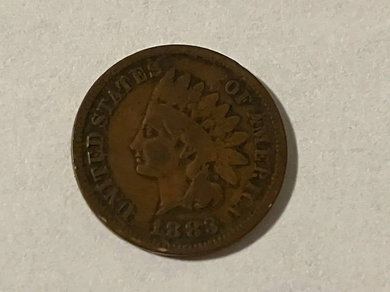 Billede 1 - One Cent 1883 USA