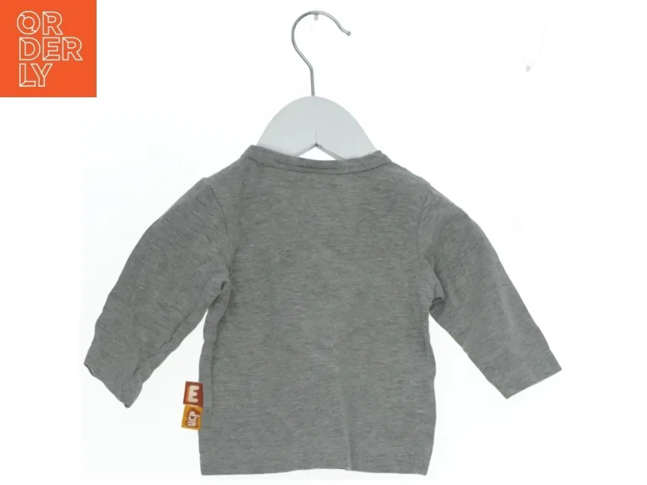 Billede 2 - Grå langærmet bluse med elefant print fra Dyr Cph (str. 62)