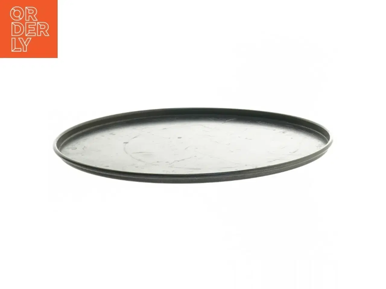 Billede 2 - Sort cirkulær bakke (str. Ø 24,5 cm)