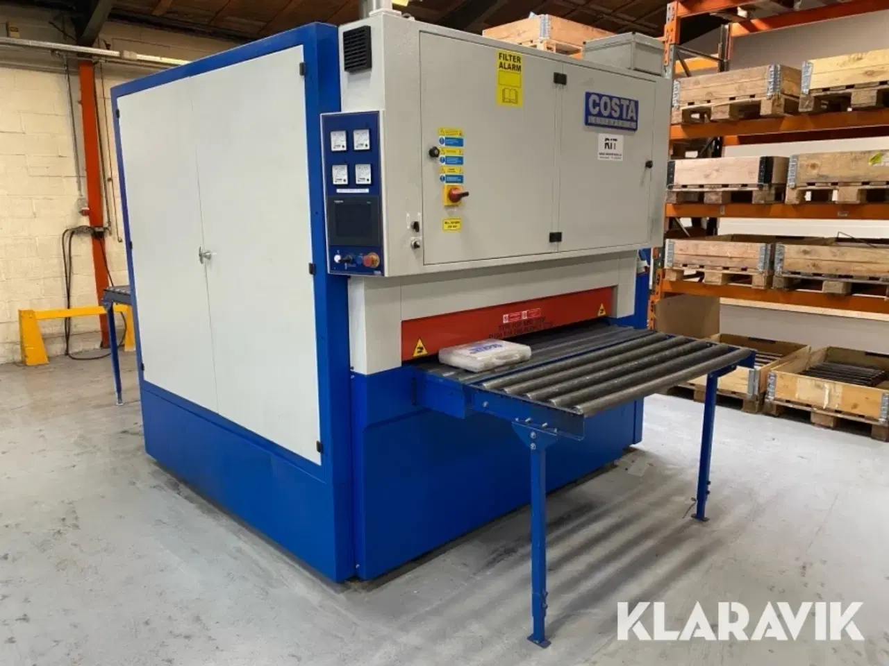 Billede 4 - Over/under metal afretningsmaskine Costa levigatrici MB4 vb/vv 1350