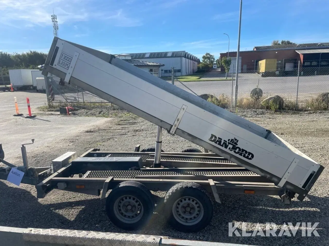 Billede 8 - Tip trailer Anssems KSX 3000kg