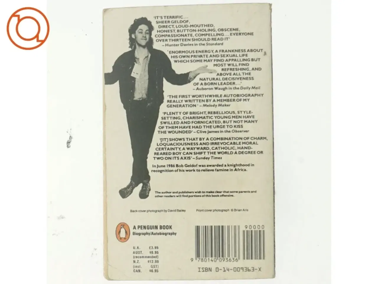 Billede 3 - Bob Geldof - Is that it? (Bog)