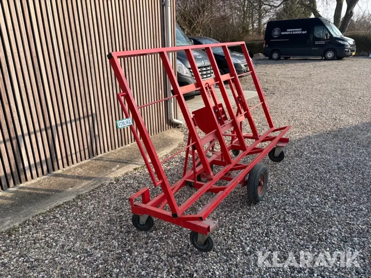 Billede 2 - Danogips A/S pladetransportvogn