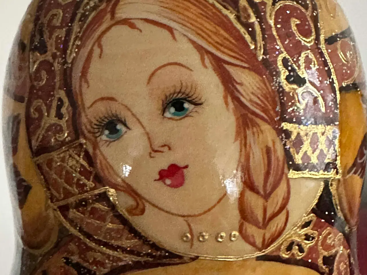 Billede 8 - Retro sæt af 6 ægte traditionelle russiske babushk