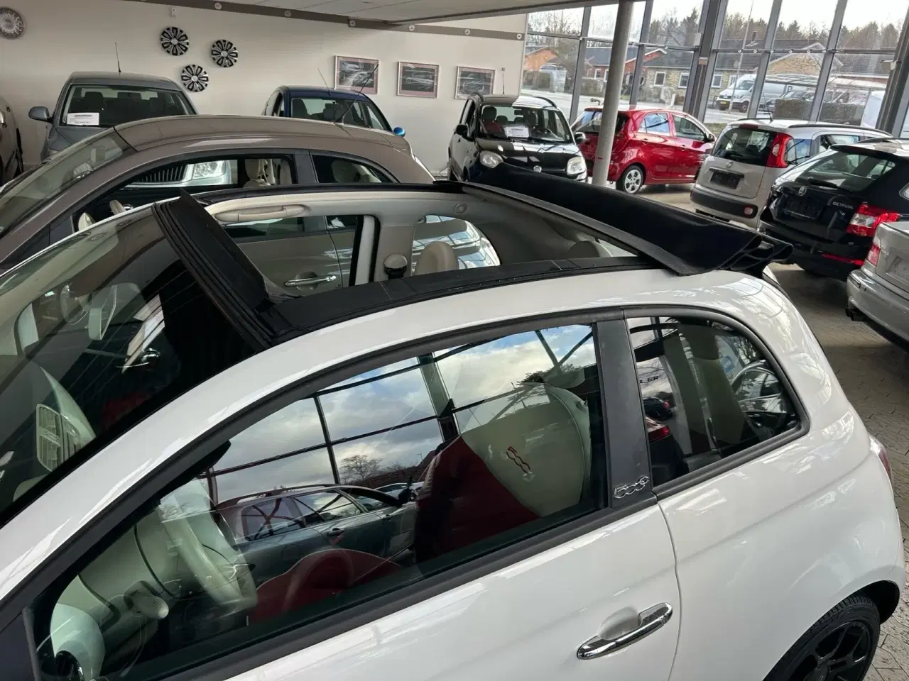 Billede 8 - Fiat 500C 0,9 TwinAir Pop 65HK Cabr.