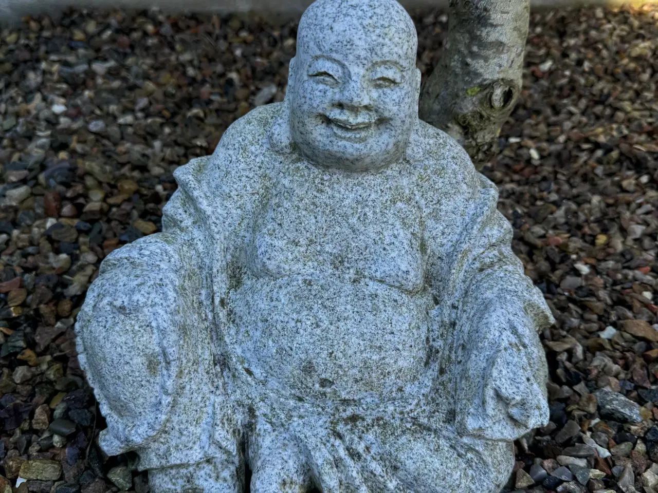 Billede 1 - Japanske granit Buddha