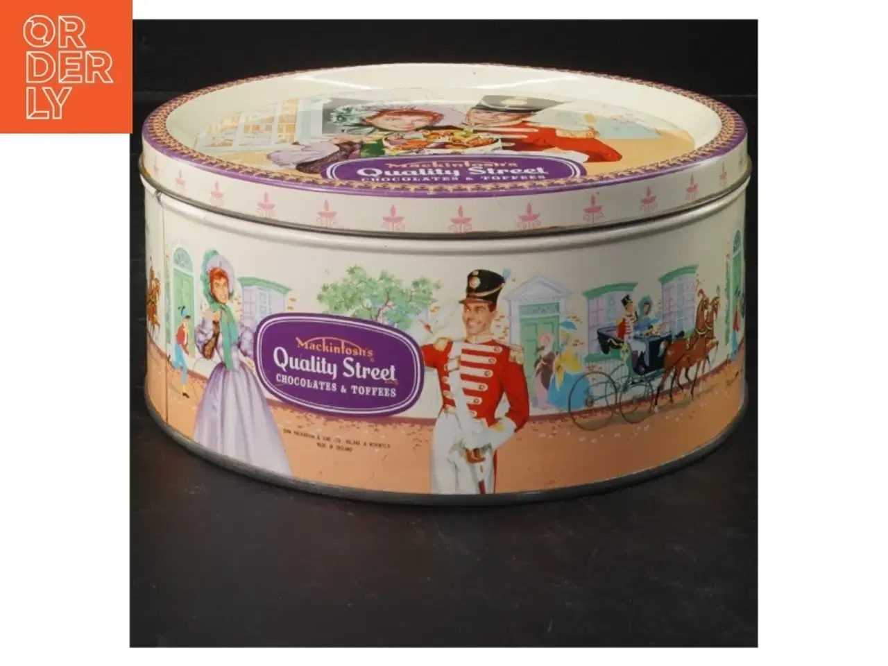 Billede 1 - Quality Street dåse (str. Ø 18,5 cm)