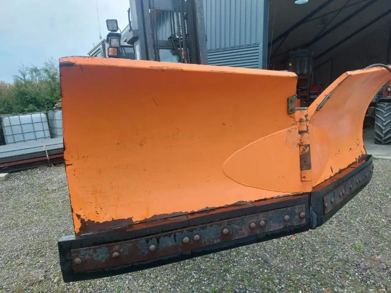 Billede 2 - Pronar  PU2100 sneplov/skrabeblad med A-ramme