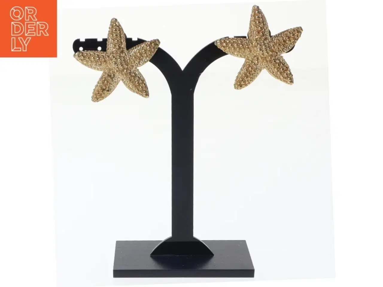 Billede 1 - Søstjerne øreringe (str. 3 x 3 cm)