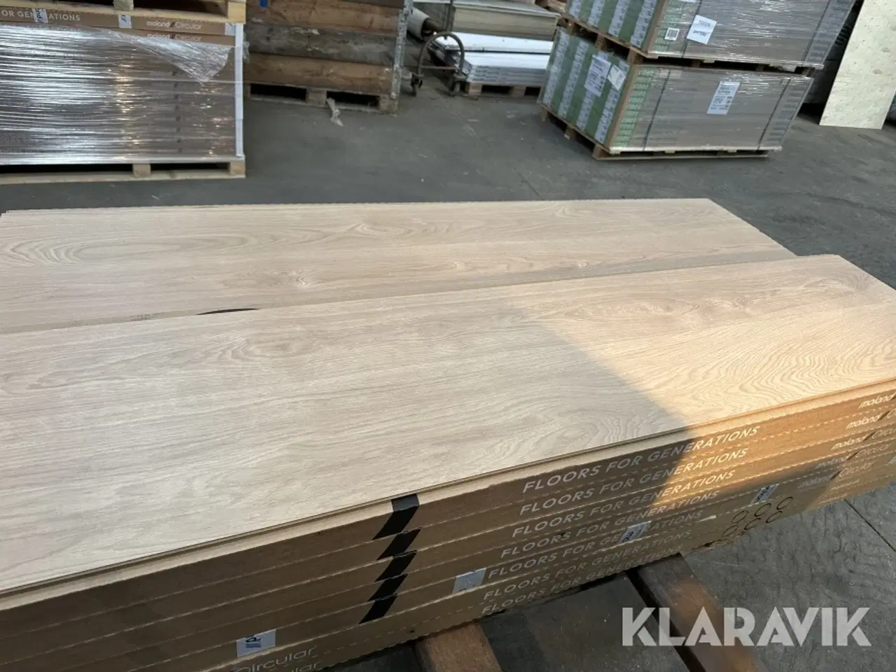 Billede 2 - Moland Oak Cork Plank French Cream 58,86m2