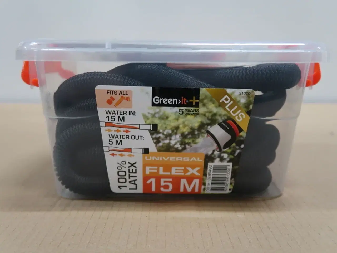 Billede 2 - Green>it flexslange Flex 3 m/opbevaringskasse sort 15 m