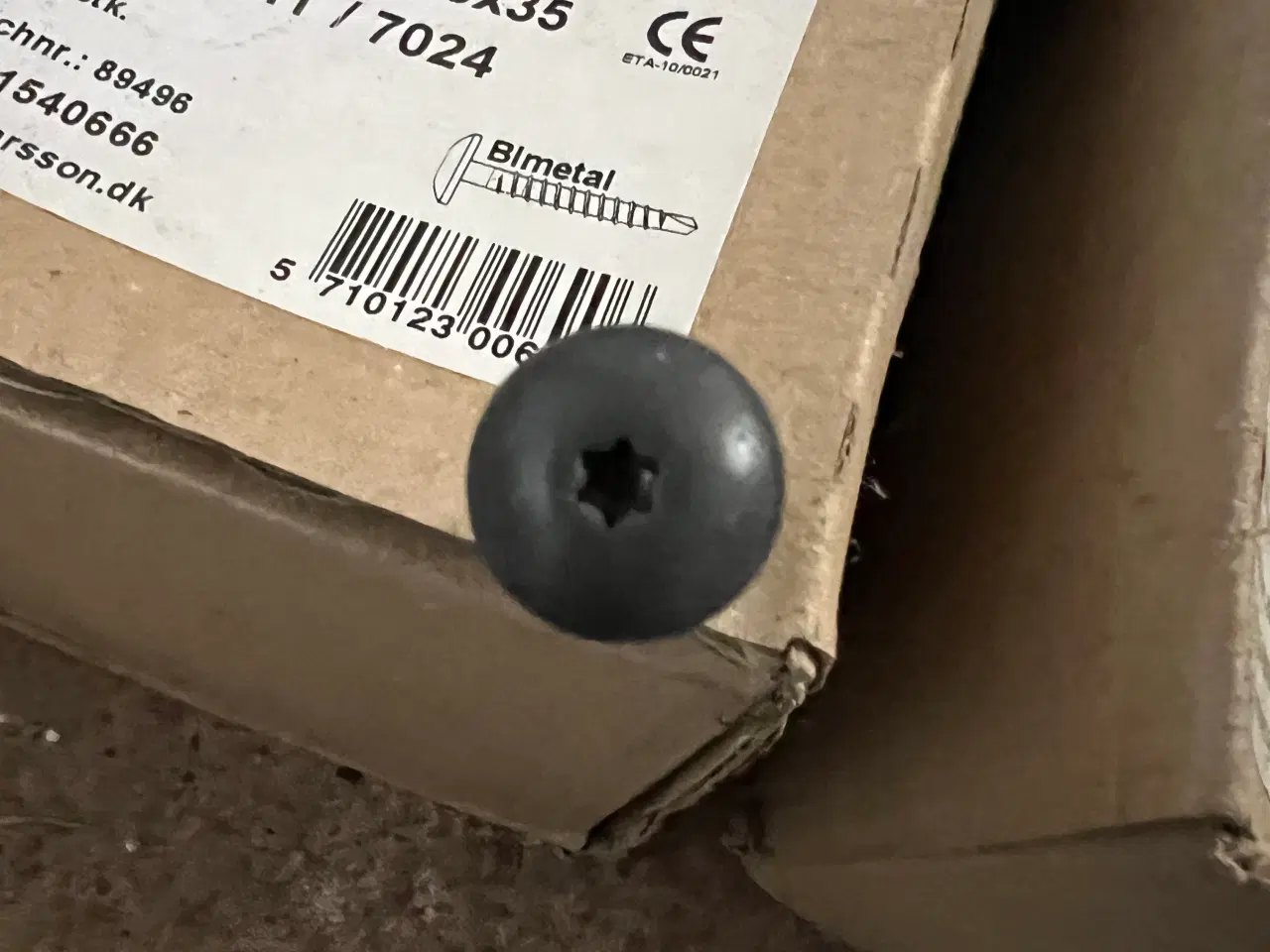 Billede 2 - Ivarsson I-Fix Corona 4.8x35 Skrue Antracit 250 st