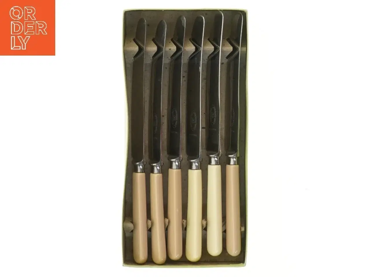 Billede 2 - Vintage smørknive sæt fra Atkinson Brothers (str. 23 cm)