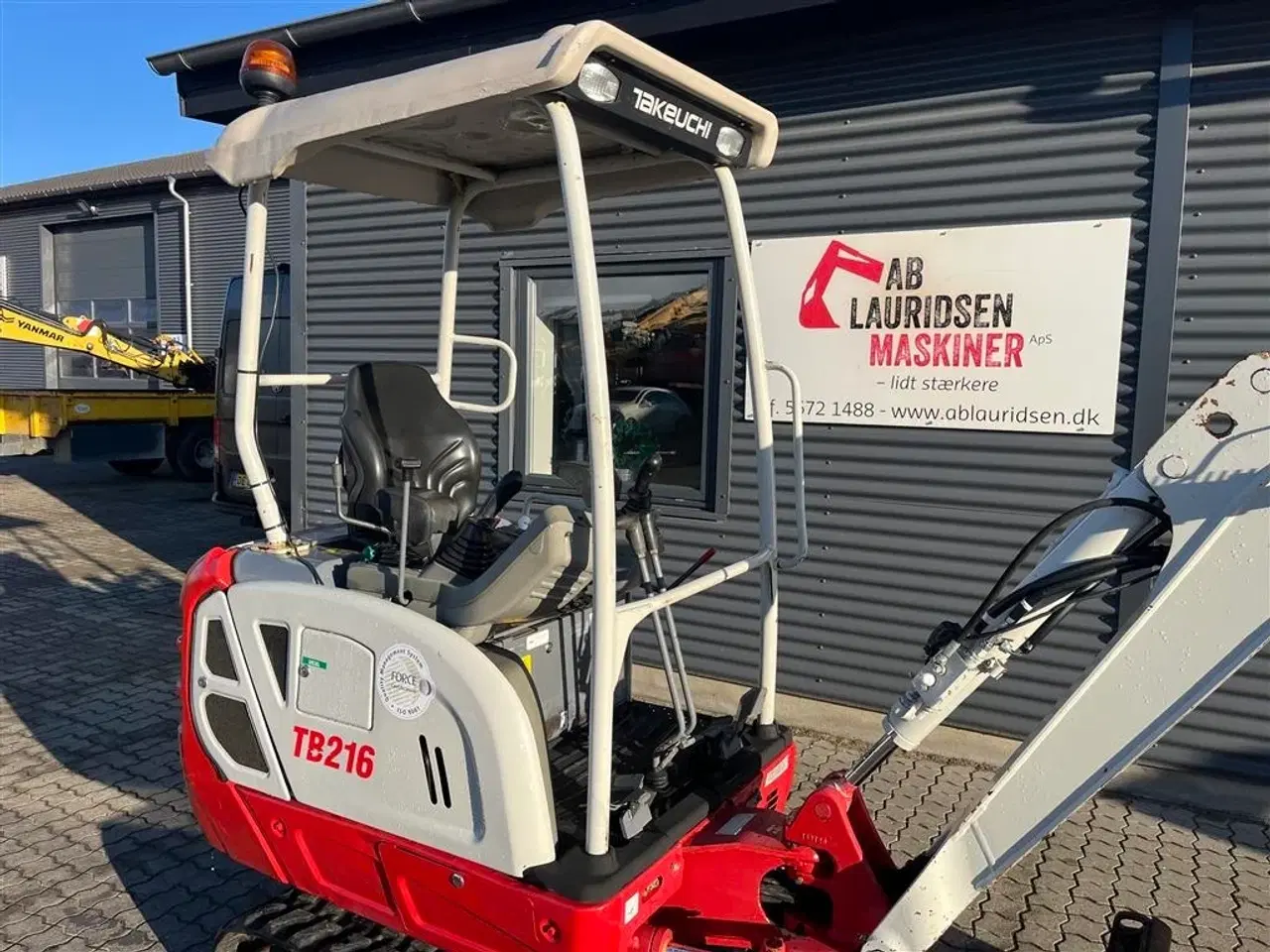 Billede 13 - Takeuchi TB216 Hydraulisk hurtigskifte med 3 skovle.