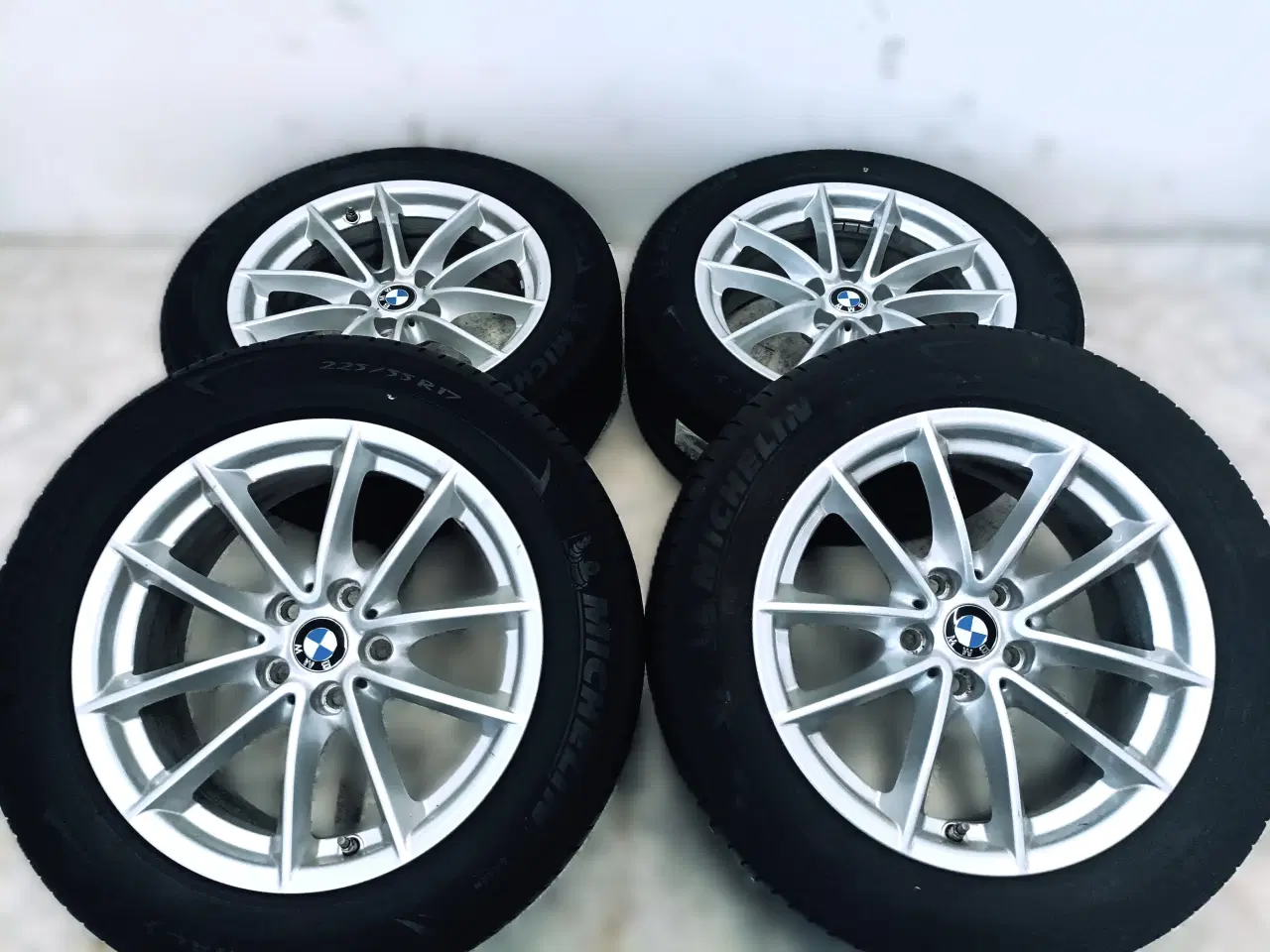 Billede 3 - 5x112 17" ET27 nav 66,6ø BMW sommersæt inkl.TPMS