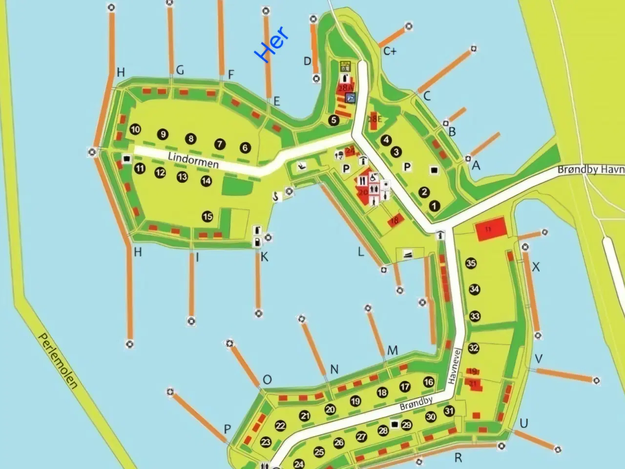 Billede 1 - Bådplads Brøndby havn 