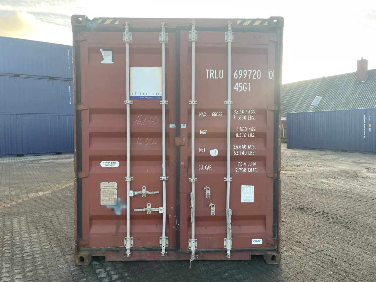 Billede 1 - 40 fods HC Container - ID: TRLU 699720-0