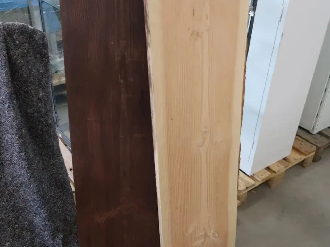 Billede 3 - 2 stk. Træbordplader 145 cm x 34 cm