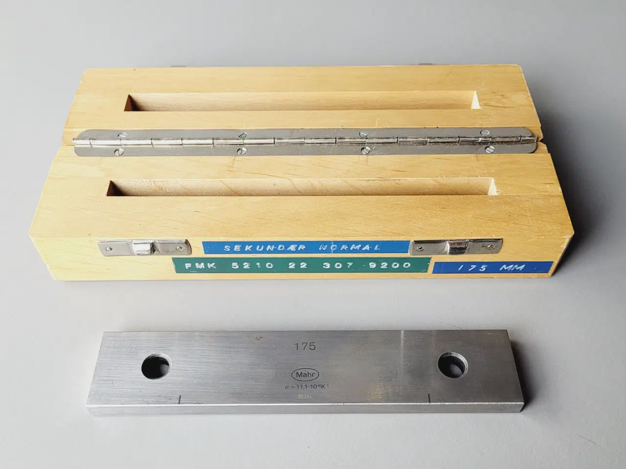 Billede 1 - ⭐️· 🛠️ Mahr Præcisionsmåleblok 175 mm – Sekundær 