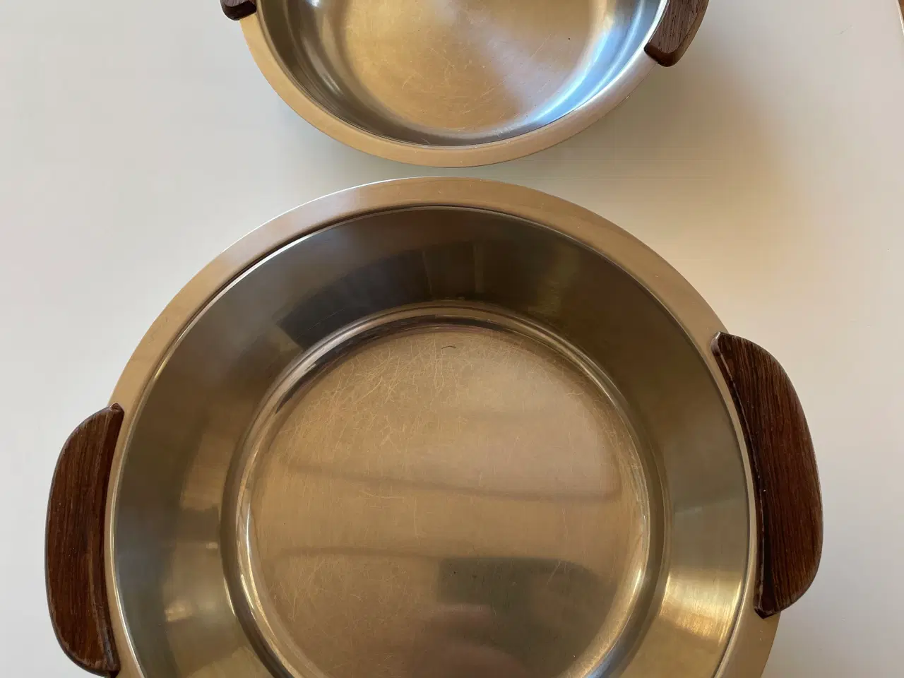 Billede 1 - To rustfrie serveringsskåle
