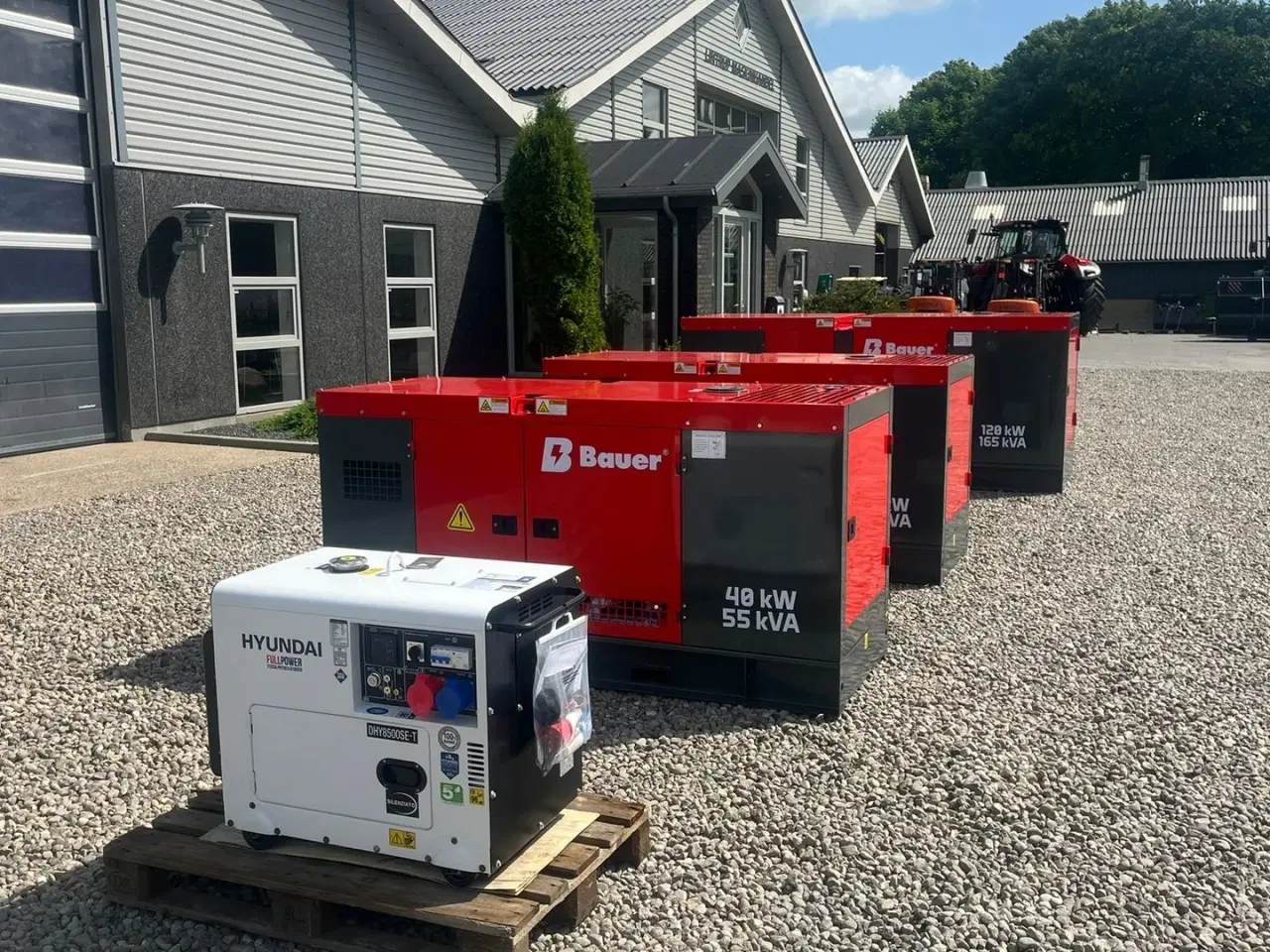 Billede 18 - Bauer GFS-120 ATS, 120 kW/150 kVA Fabriksny generator