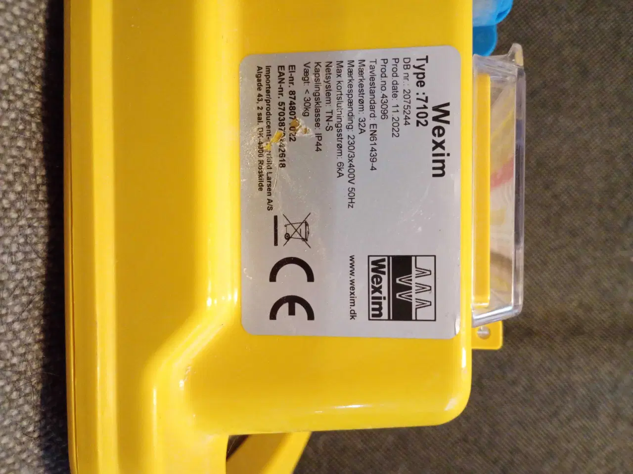 Billede 4 - Byggestrømstavle