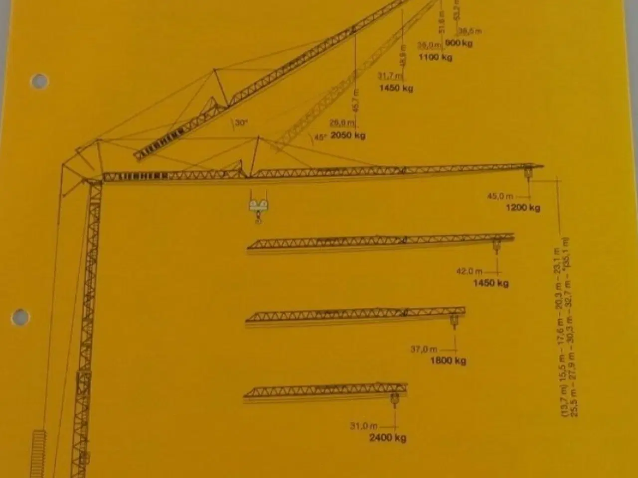 Billede 2 - Liebherr Byggekran 71K