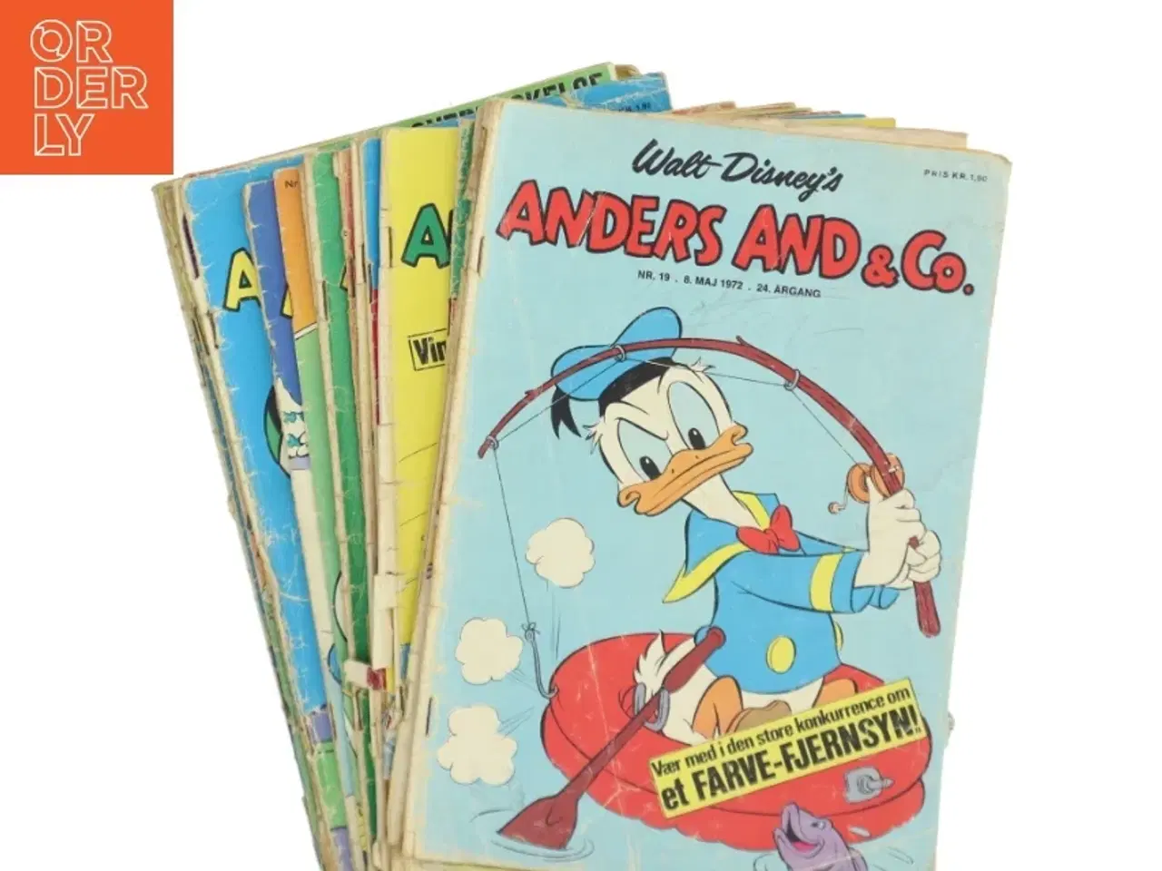 Billede 1 - Anders And & Co. Nr. 19 - 8. Maj 1972 (Bog)