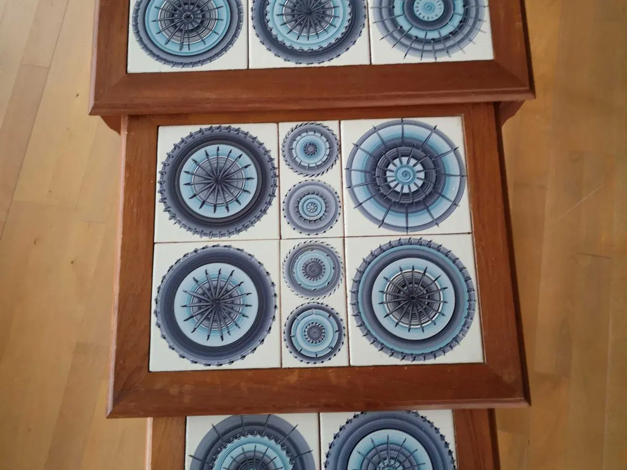 Billede 7 - Retro teak indskudsborde ned kakler