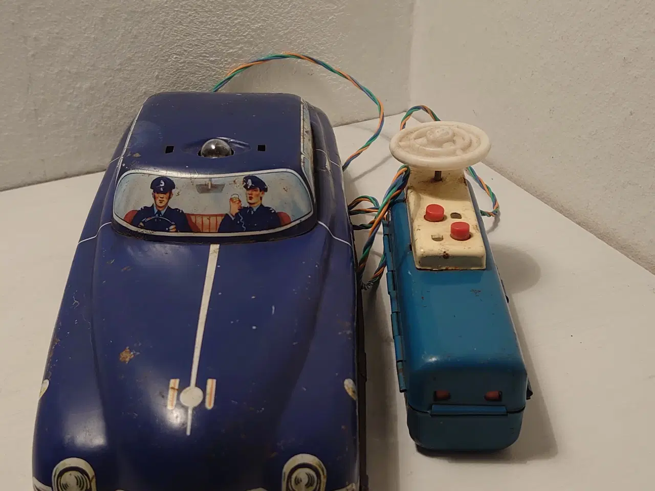 Billede 2 - Vintage fjernbetjent politibil. Britain. 1940´erne