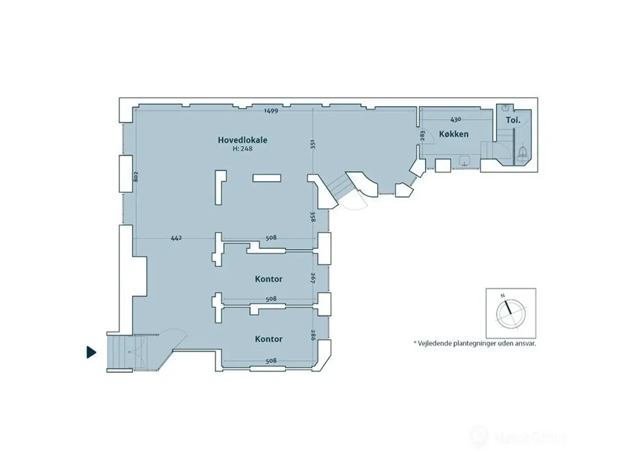 Billede 16 - Stor og velrenoveret erhvervsandel eksklusivt placeret nær Amalienborg